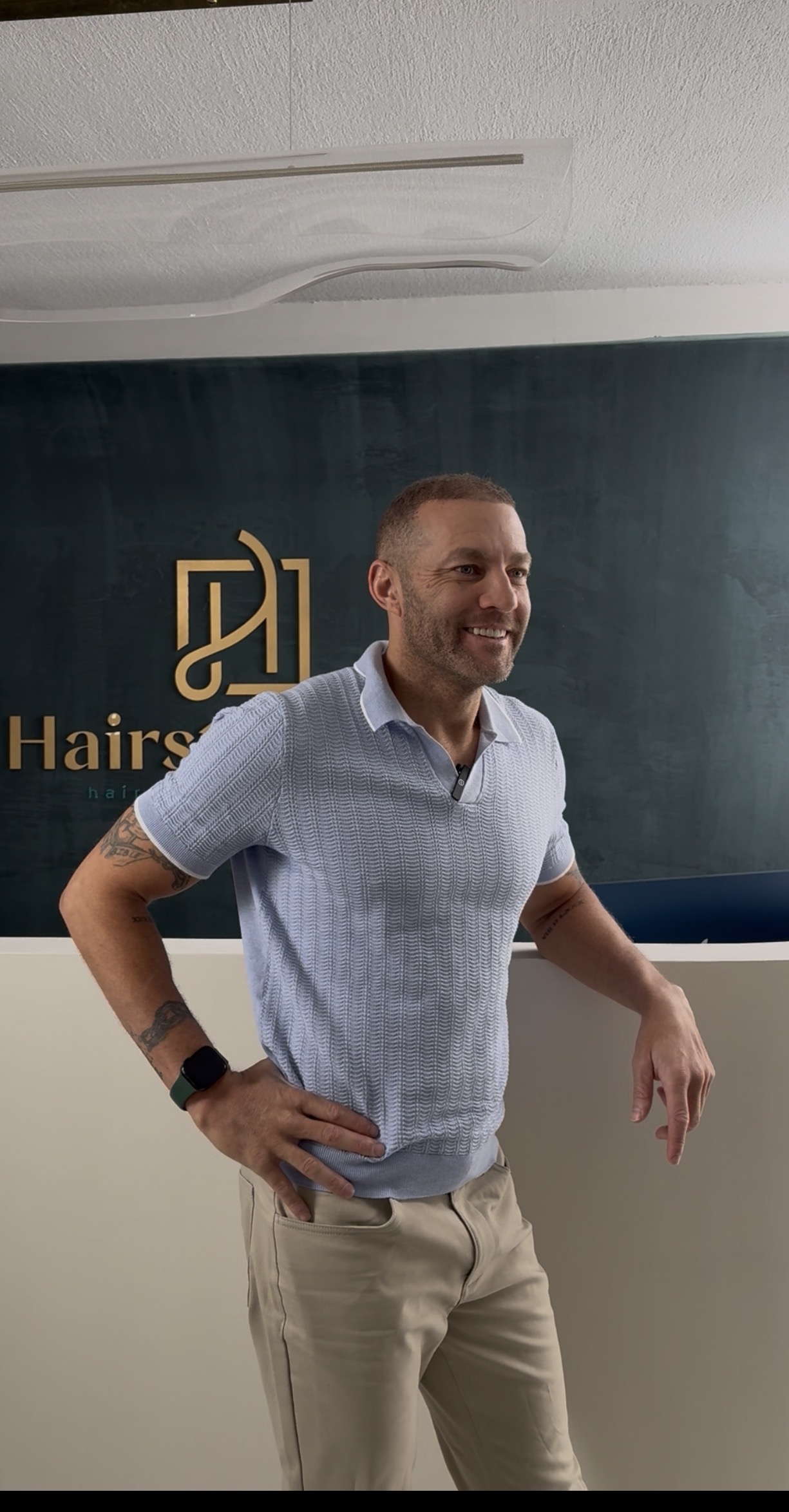 Michael Carter founder of Hairstoration at the Guadalajara hair transplant clinic
